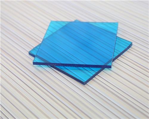 Blue polycarbonate sheet02 Blue polycarbonate sheet02