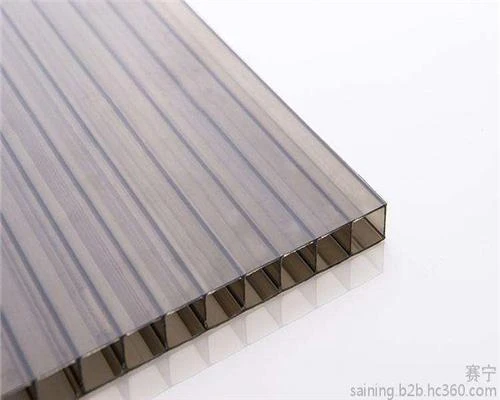 Brown polycarbonate hollow sheet02