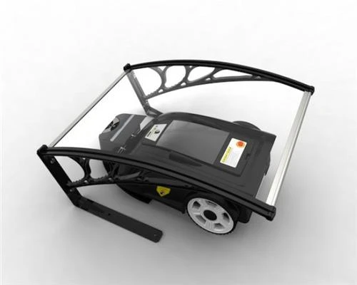Robotic lawn mower garage05