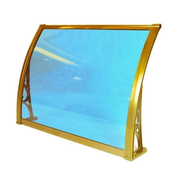 PC Waterproof Solid Sheet Plastic Roofing Material UV-Protection
