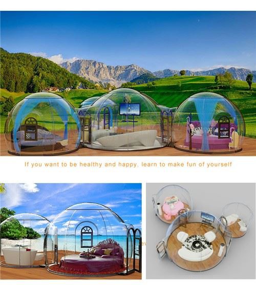 Transparent Igloo Show Tent Dome Clear Dome Tents House Transparent Outdoor Travel Hotel Tent Moon Dome